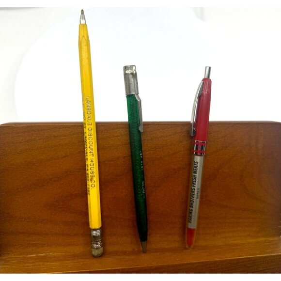 Pen & Pencil Writing Utensil Lot, Assortment of Various Conditions, Ads, Vintage - Picture 12 of 17